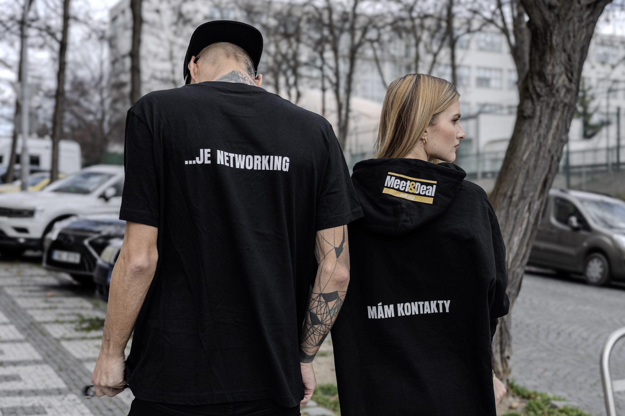 Meet&Deal merch s předtištěnou visačkou